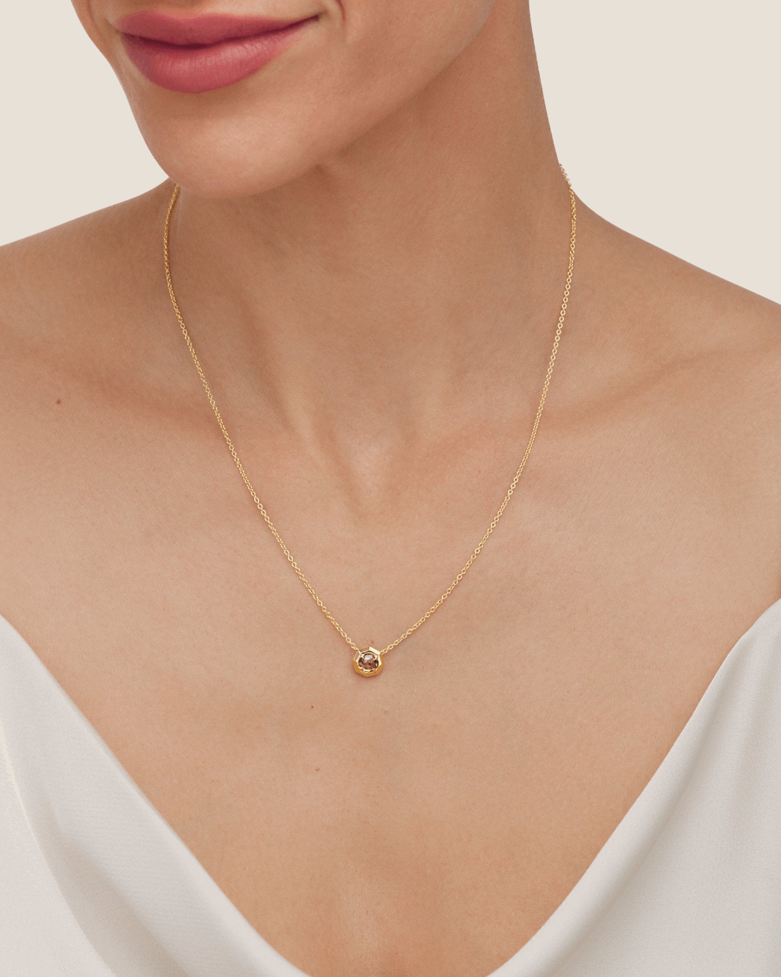 Dalia Necklace - Octagon | Ilana Belsky