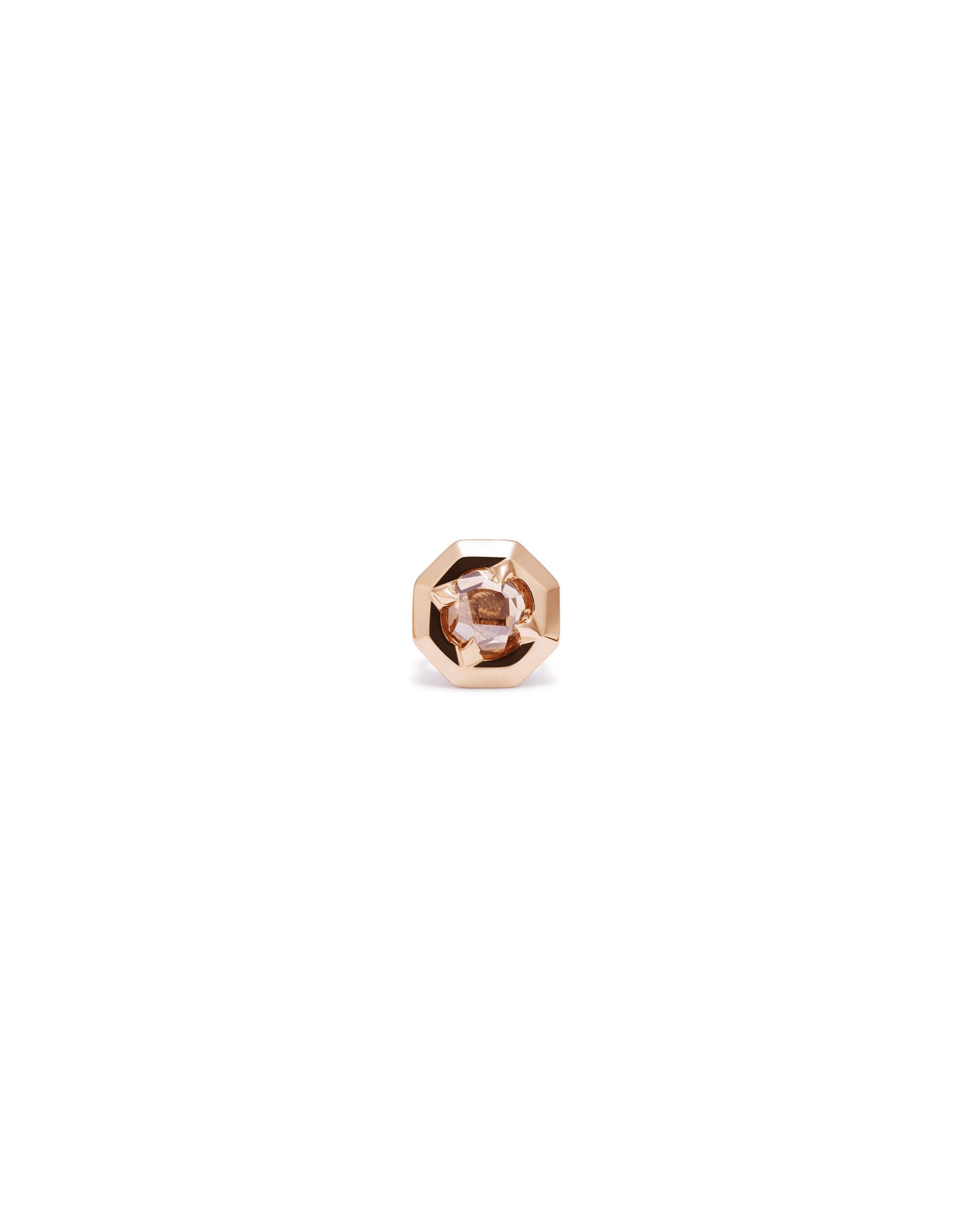 Single Theia Stud - Octagon Small | Ilana Belsky